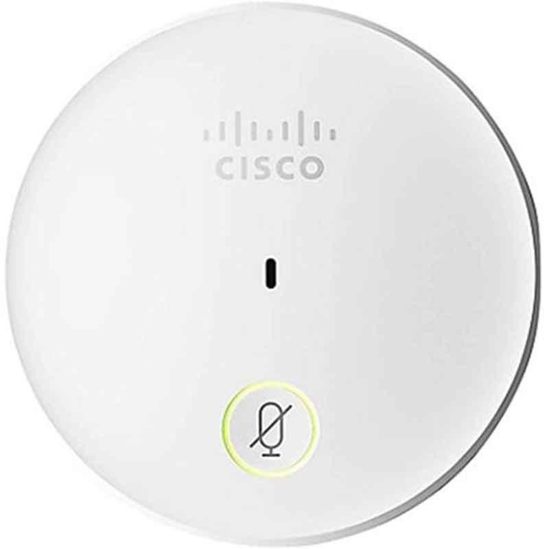 Cisco Microphone 80-20 kHz Wired 24.61 ft, 34 dB  Boundary Omni Directional Table Mount Mini-Phone, CS-MIC-Table-J