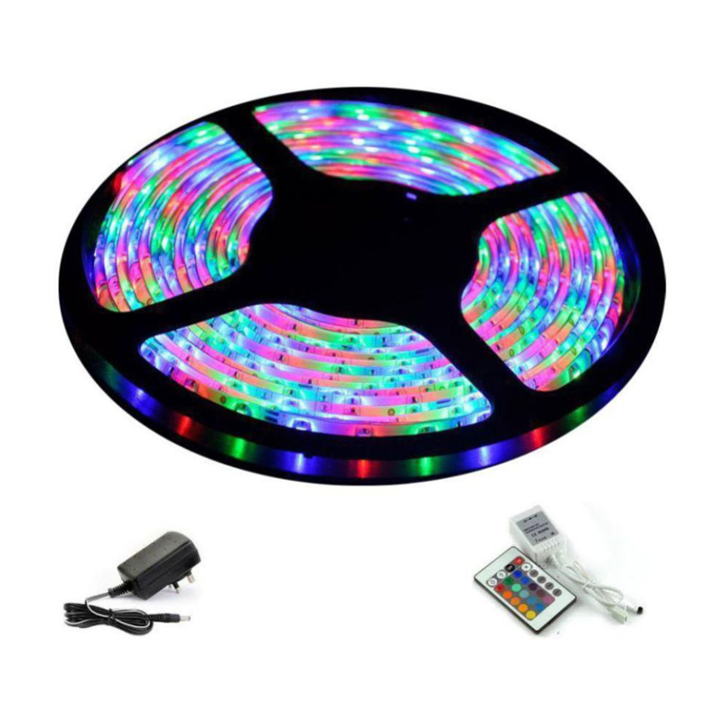 Ever Forever 2835 4m Multicolor LED Strips Light with IR Controller, Remote & Adaptor, WPRGBREMOTE3528