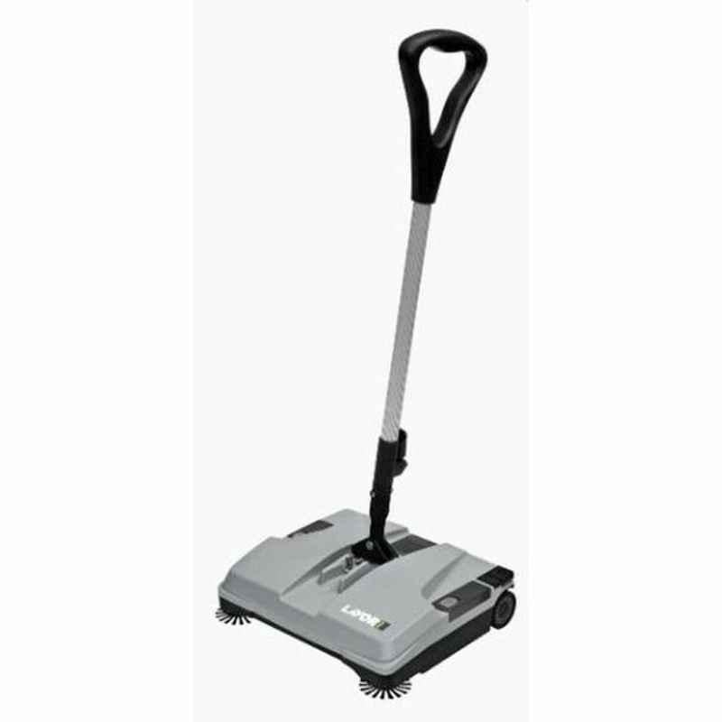 Lavor Battery Operated Walk Behind Carpet Sweeper, BSW375ET, 25W, 2 L, Gray and Black