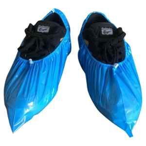 Filtra 410x150mm LDPE Blue Disposable Shoe Cover, TT-SHC-PE (Pack of 50)