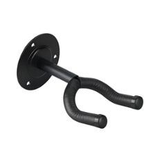 Techno Iron & Sponge Black Heavy Duty Guitar Wall Hanger, RJ-GSTD