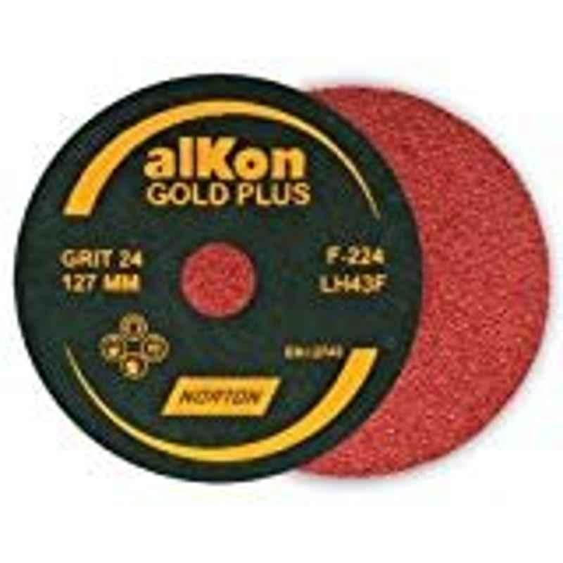 Krost Alkon Sander Disc/Paper Disc, Pack Of 10, 4inch Dia, Grit 24