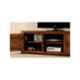 Angel Furniture 140x42x55cm Honey Glossy Finish Solid Sheesham Wood Wide Screen TV Unit, AF-190