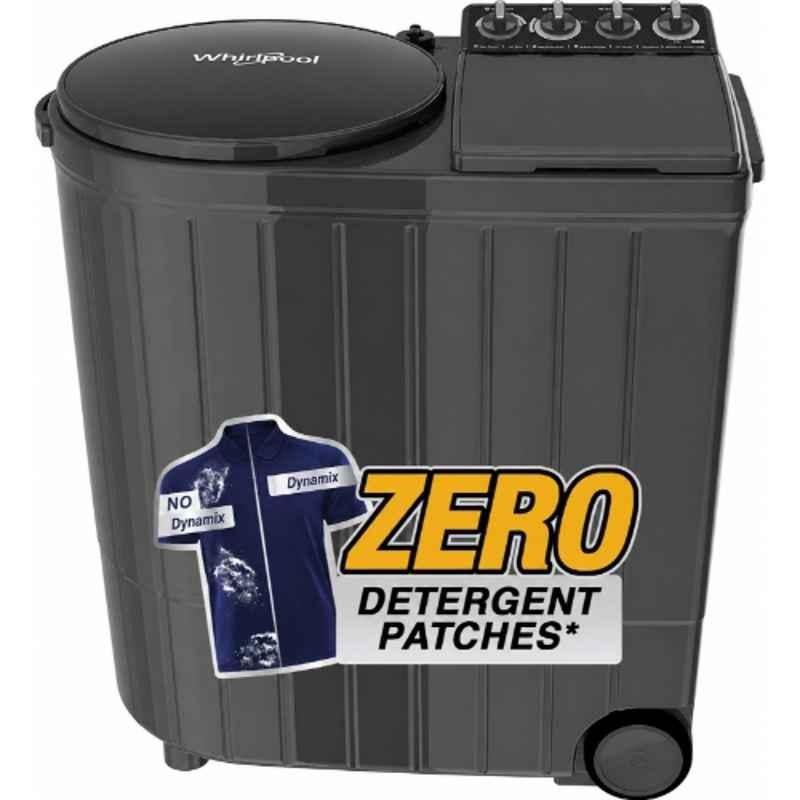 Whirlpool ACE XL 12 DMIX 12kg 5 Star Plastic Graphite Grey Semi Automatic Top Load Washing Machine, 30349