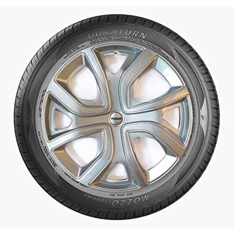 Prigan 4 Pcs 14 inch Polypropylene Silver Wheel Cover Set for Maruti Suzuki Cars, Altroz-Silver-14-Ms