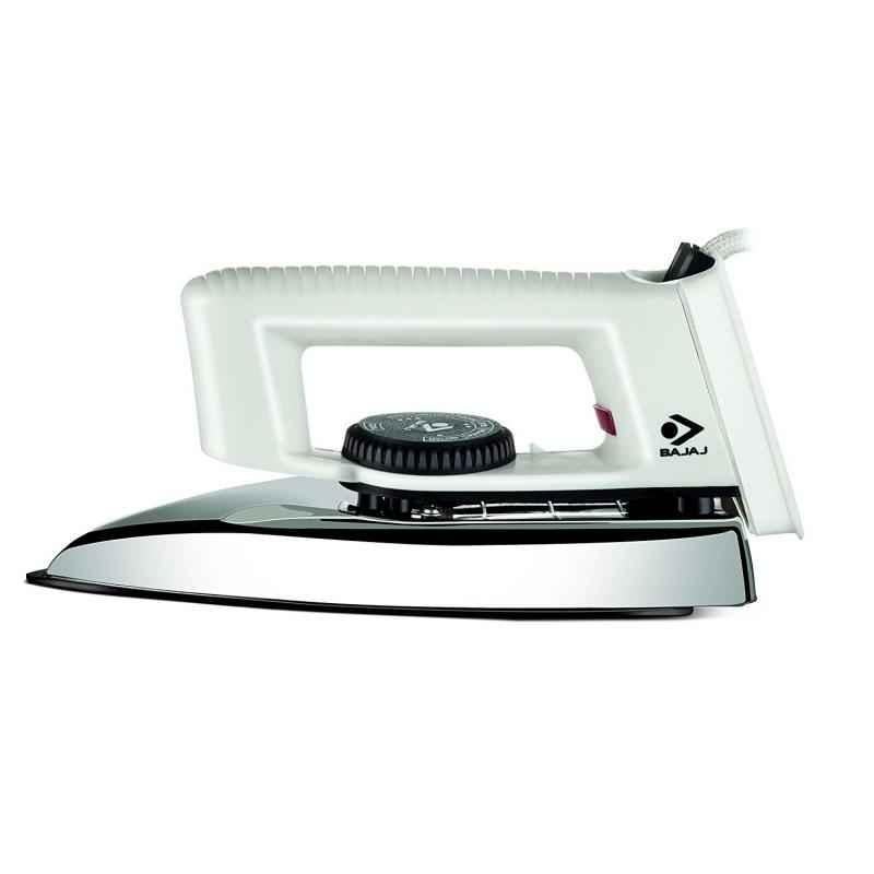 Bajaj Popular 1000W White Light Weight Dry Iron