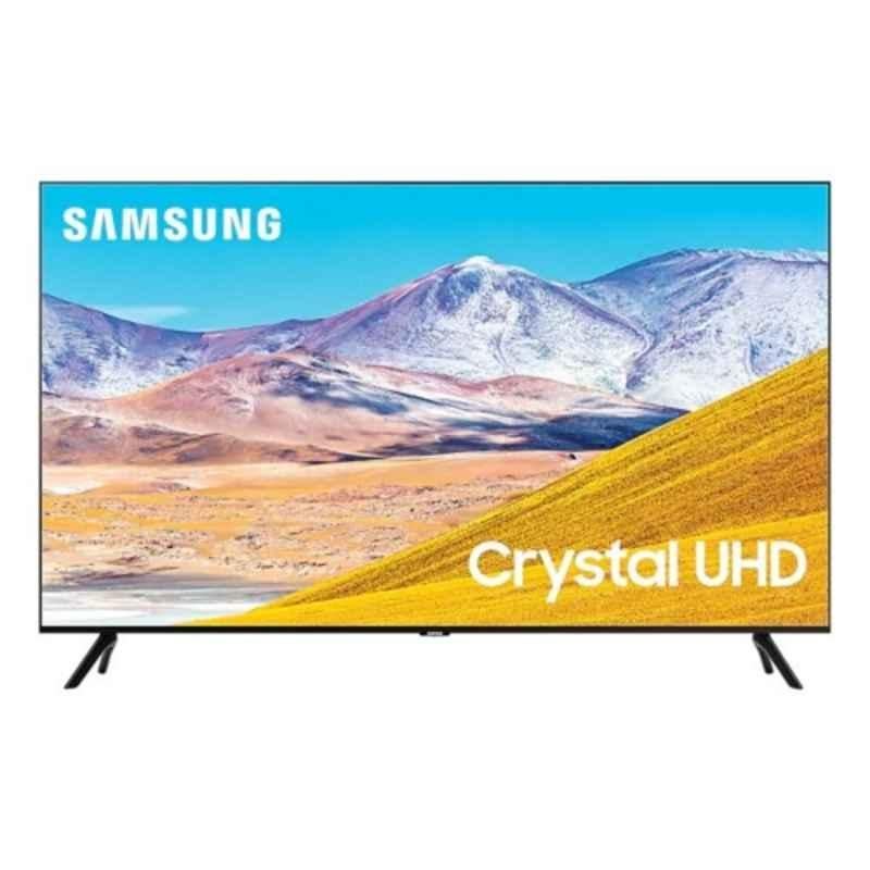 Samsung TU8000 55 inch 2020 Black 4K UHD Smart TV, UA55TU8000UXZN