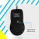 Zebronics Zeb-Alex Black Wired USB Optical Mouse with 3 Buttons (Pack of 10)