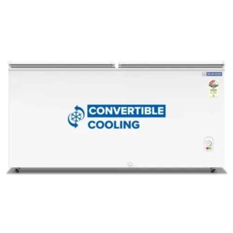 Blue Star 484 Liter 2 Star White Double Door Deep Freezer, HT2-M525