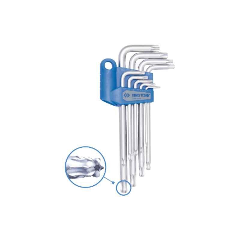 9PC.EXTRA LONG ARM BALL END TORX WRENCH SET T10-T50, 204B29PR