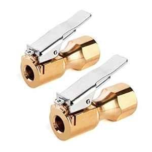 1/4x3/4 inch Brass Air Chuck with Clip