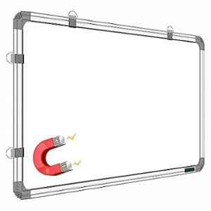 Implemental 1.5x2 ft Melamine Magnetic Whiteboard for Office, Home & School