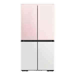 Samsung 936 Litre Glam Pink & Glam White French Door Refrigerator, RF90A92W3AP/TL