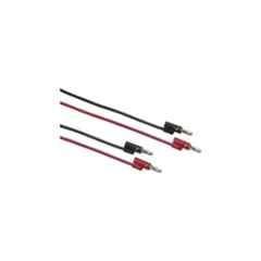 Fluke TL930 8A 60V 61cm 24 Inch Red & Black PVC Patch Cord, 1616671
