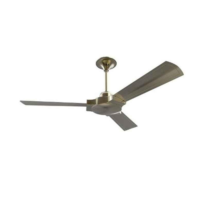 GM Lustre 75W Antique Brass Ceiling Fan, CFP480013BAEP, Sweep: 1200 mm
