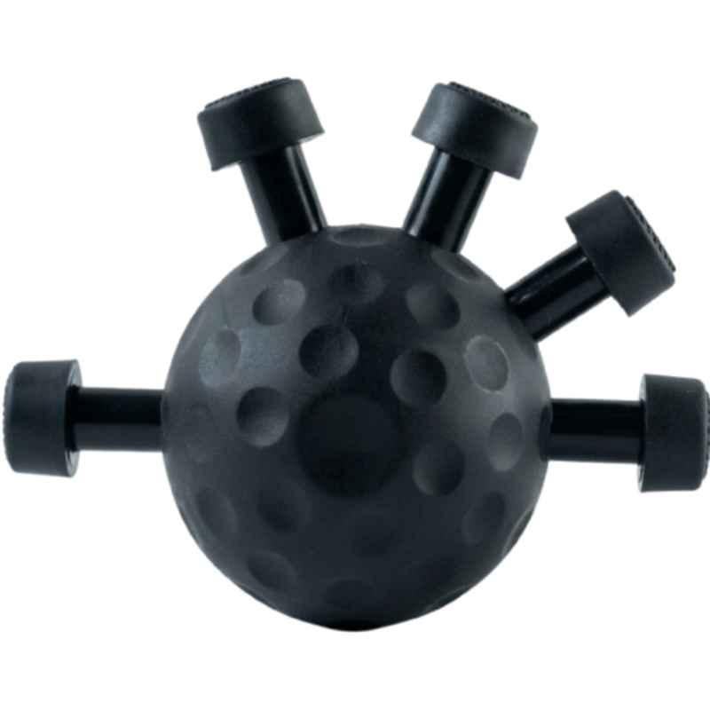 Fairbizps ABS & Steel Black Eagle Claw Hand Grip Strengthener Ball for Men & Women, FBFEX19525