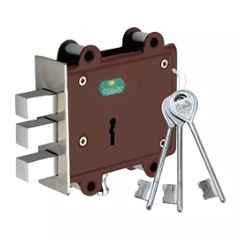 Harrison 165x95x30mm Iron Godown Lock for Main Door, SHAKTIMAN /2T/PC 0403