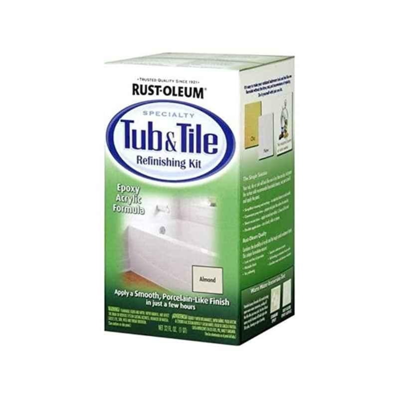 Rust-Oleum 946ml Almond Tub & Tile Refinishing Kit