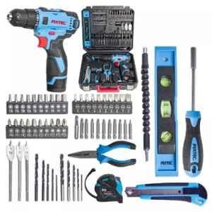 FIXTEC 12V Cordless Drill Kit with 1500mAh Li-ion Battery, FCD1207K60