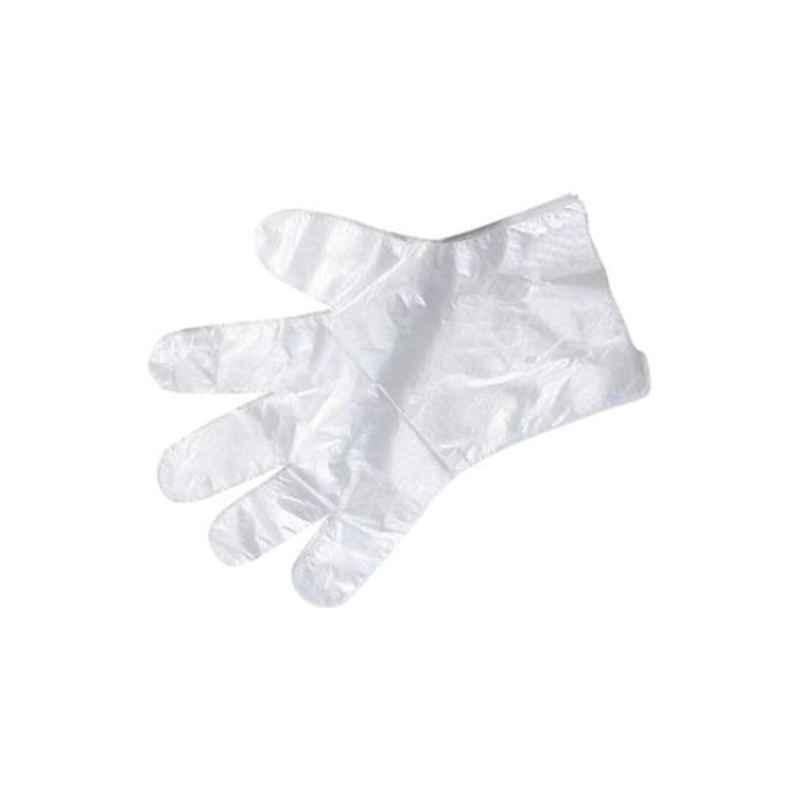 22x3x15cm Clear Disposable Gloves (Pack of 100)