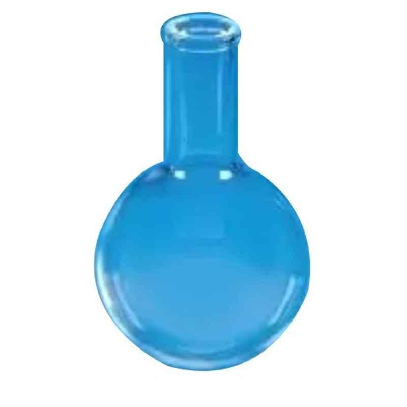 Rasayan 150ml Round Bottom Medium Neck Short Flask with Socket, 19206 (Pack of 2)