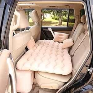 AllExtreme Assorted Inflatable Car Bed Mattress Kit with Two Air Pillows & Car Air Pump for Baby Travel Air Inflation