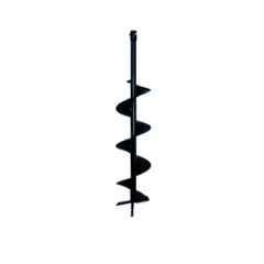Kanak 6 inch Black Earth Auger Spiral Drill Bit