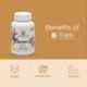 Aachman Veda 500mg B-Trim 60 Capsules Bottle, 8939111485234