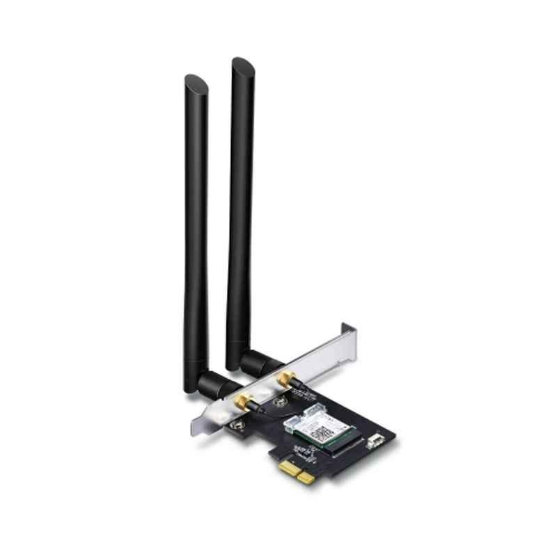TP-Link AC1200 Wi-Fi Bluetooth 4.2 PCI Express Adapter with Two Antennas, T5E