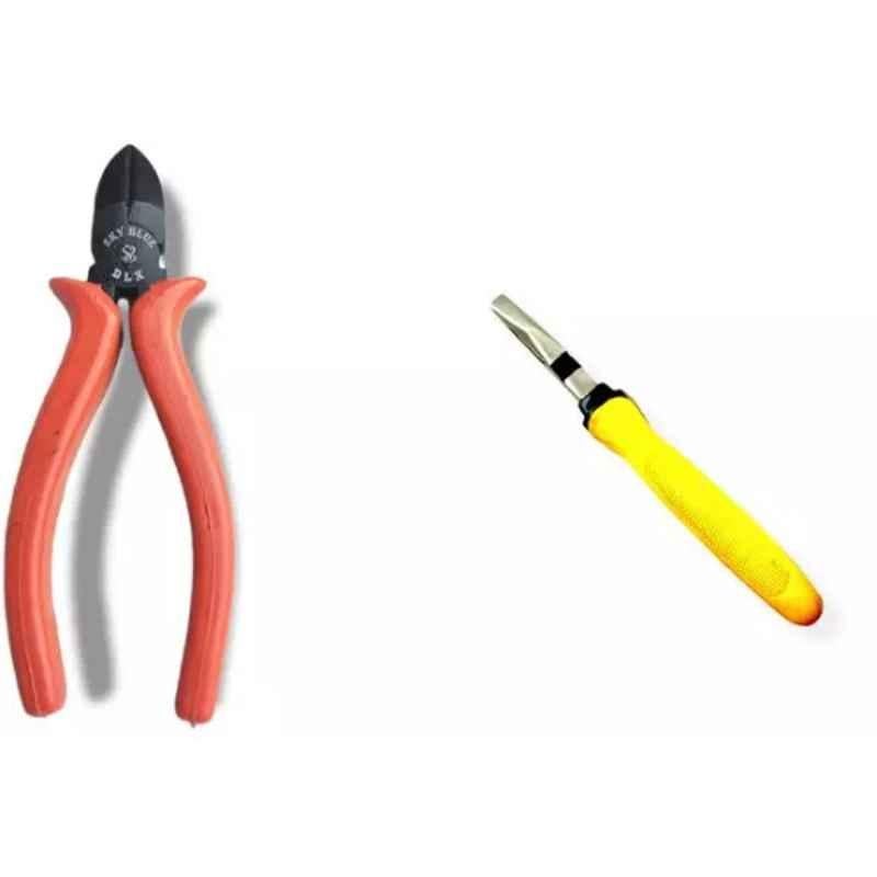 Sky Blue 2 Pcs 7.8 inch Stainless Steel Groove Plier Combo, SBE_PLIER_0750