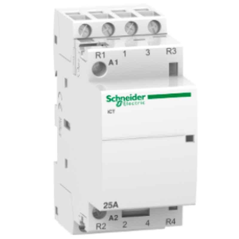 Schneider Acti9 2NO+2NC White 4 Pole Contactor, A9C20838