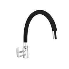 10X SW-789 Brass Black Table Mounted Flexible Swan Neck Tap
