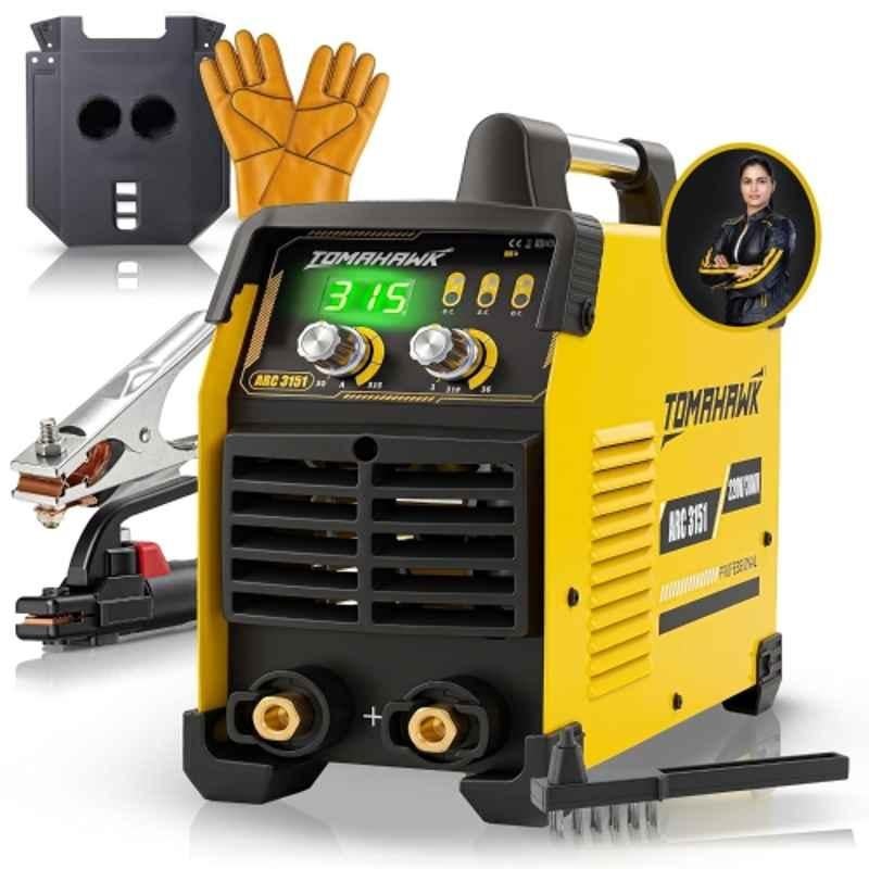 Tomahawk 315A Single & Double Phase IGBT Inverter ARC Welding Machine with 60% Duty Cycle, 5mm Electrode Rod, 5 PCB & & Accessories, ARC 3151