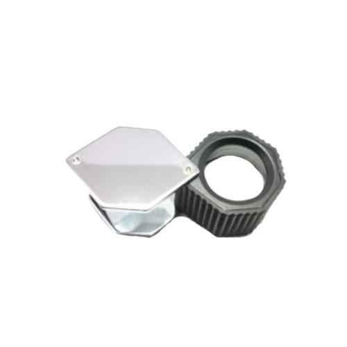 10x LOUPE RUBBER Coated chrome triplet