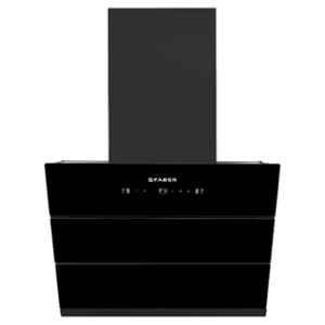 Faber Aether 1600m3/hr 60cm Black Heat Autoclean Wall Mounting Chimney, 330.0719.797