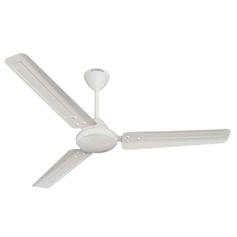 Crompton Dasher425 52W 425rpm Opal White 3 Blade Ceiling Fan, CFHSDSR48OPW1S, Sweep: 1200 mm