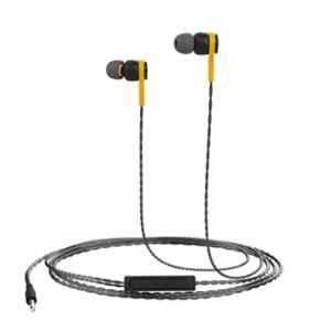 Portronics Conch Gama 3mW 1.2m Yellow In Ear Earphones with Mic, POR 1160