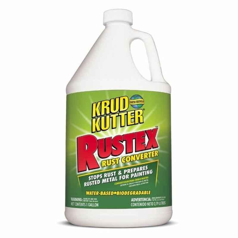 Krud Kutter Rust Converter, RX012, Rustex, 1 Gallon, Clear