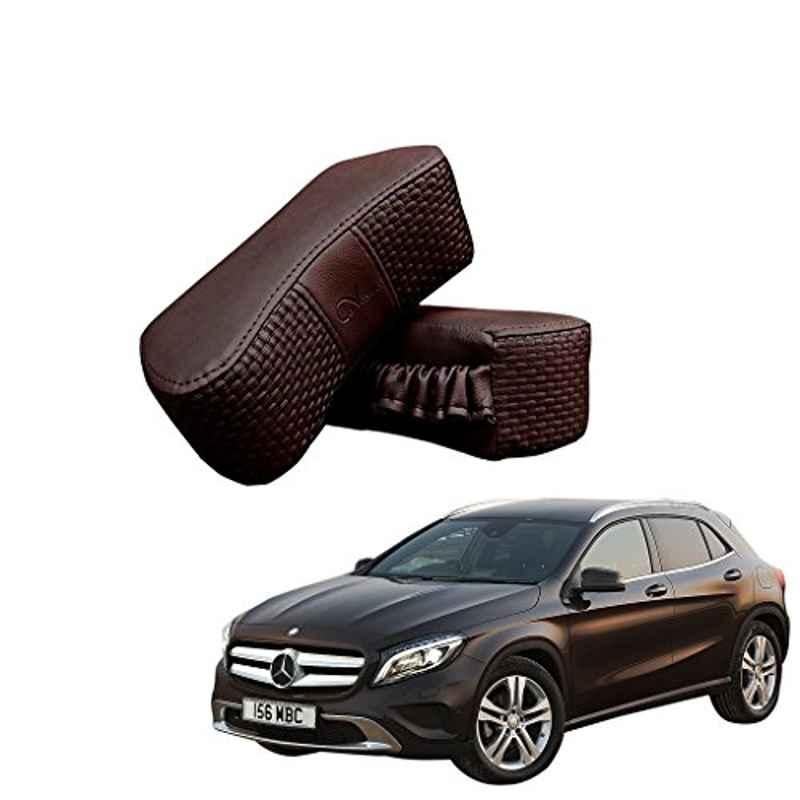 Kozdiko 2 Pcs Memory Foam Cola Neck Rest Cushion Pillow Set for Mercedes Benz GLA-Class
