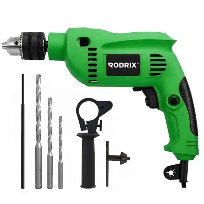Rodrix RD-013 650W 3000rpm Copper Armature Impact Drill Machine with Forward/Reverse Function & 2 Modes