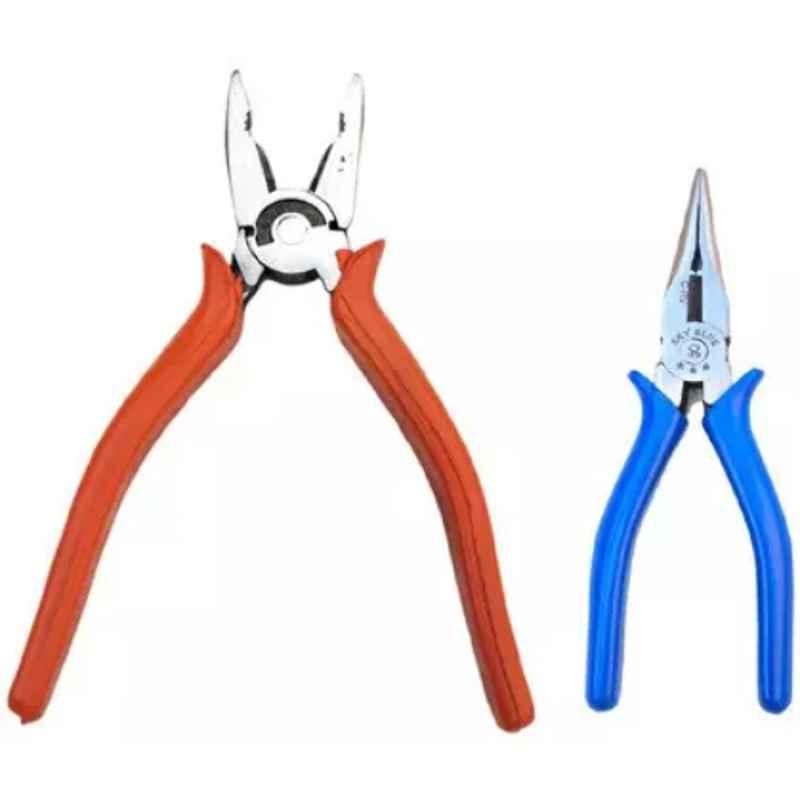Sky Blue 2 Pcs 7.8 inch Groove Plier Combo, SBE_PLIER COMBO_435