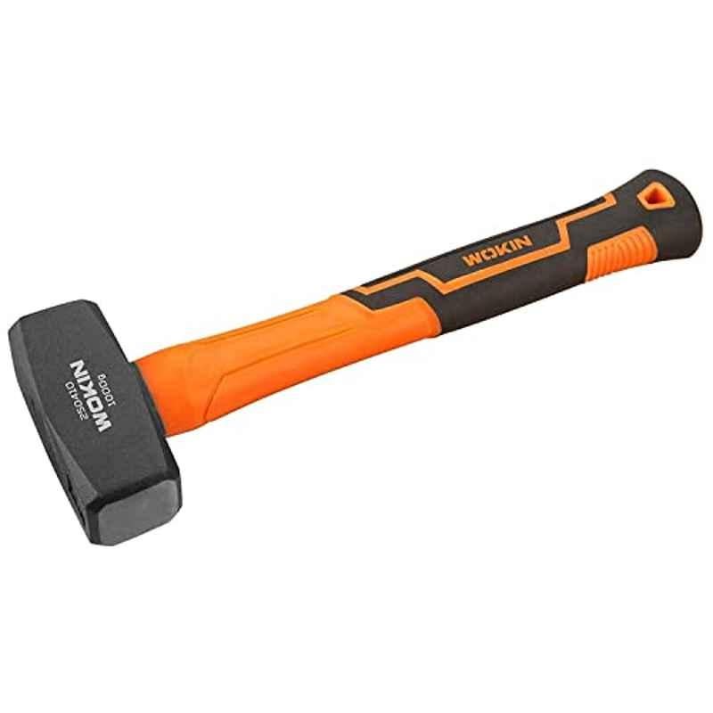 Wokin 1000g Fiberglass Orange & Black Stoning Hammer, 250410