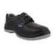 Neosafe A7024 Victor Pro Leather Steel Toe Low Ankle Black Work Safety Shoes, Size: 8