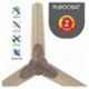 Polycab Euphoria Ep02 75W 400rpm Nuetral Resort Brown Premium Ceiling Fan, FCEPRST255M, Sweep: 1200 mm