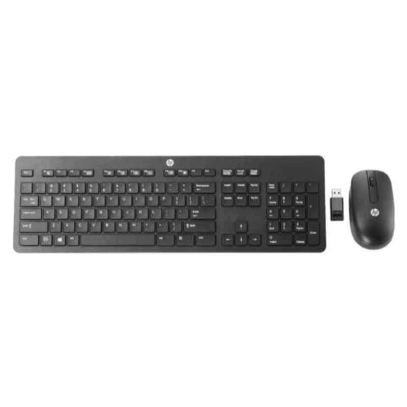 HP Essential Slim Black Wireless Keyboard & Mouse Combo, T6L04AA