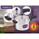 Blueberry's 5L, 3L & 2L Aluminium Pressure Cooker Combo with Induction Base Outer Lid