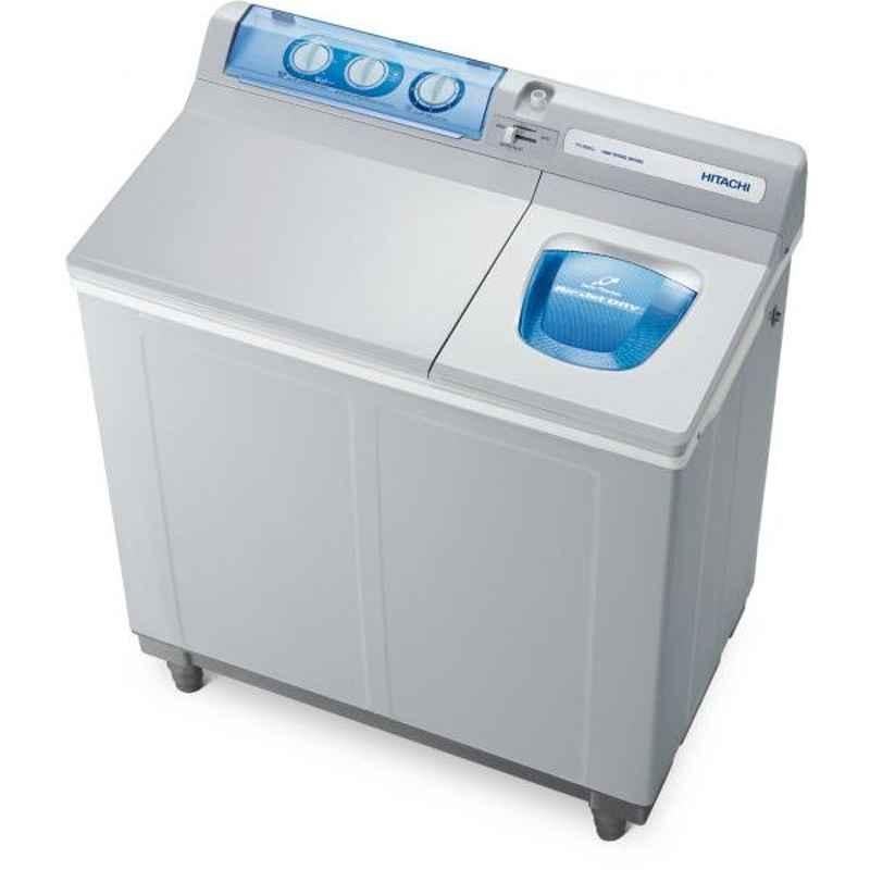 Hitachi 8kg White Semi Automatic Washing Machine, PS980KJ3CGXWH