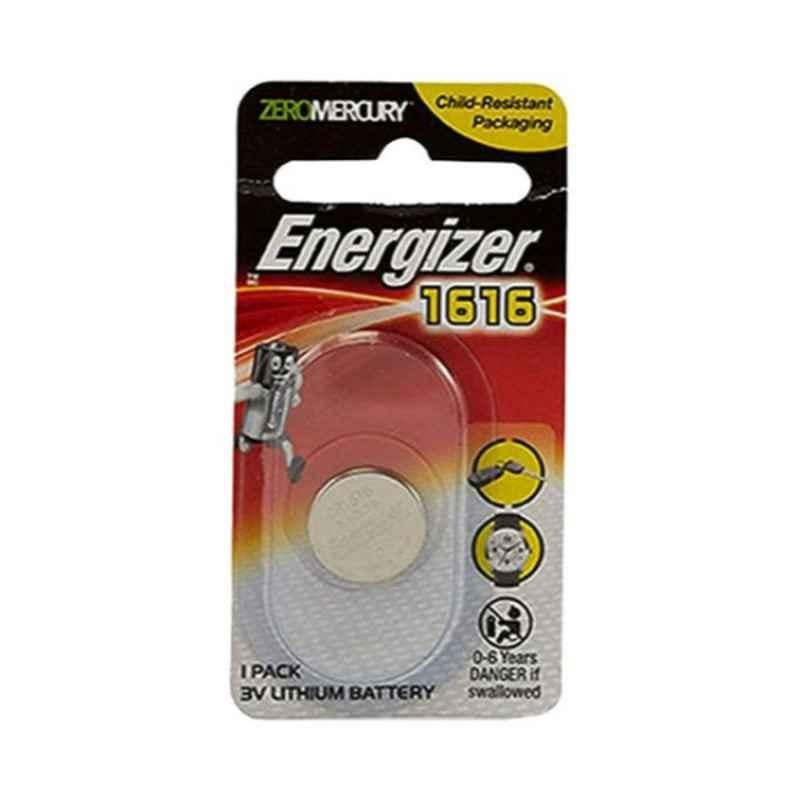 Energizer 1616 Lithium Coin Battery Silver, 726448Ac
