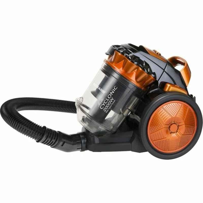 Sonashi Cyclone Vacuum Cleaner, SVC-9028C, 2000W, 3 L, Black/Orange