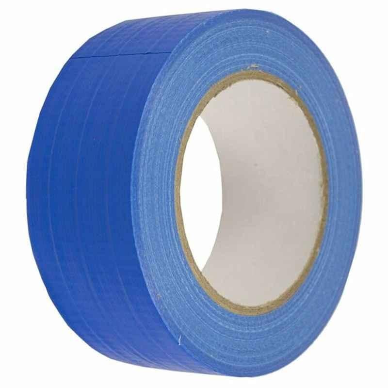 Cloth Tape, 48 mmx25 m, Polyethylene, Blue